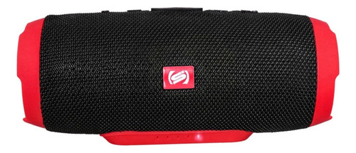 Alto-falante Shutt Storm 3 portátil com bluetooth waterproof vermelho 