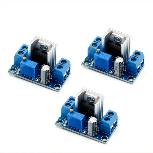 comprar Pack 3 Lm317 Módulo Regulador Voltaje Lineal Ajustable Dc