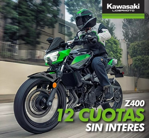 Imagen 1 de 25 de Kawasaki Z400 - Lidermoto Colores Disponibles!