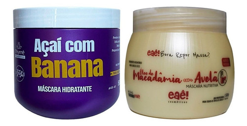 Máscara Nutritiva Avelã Eae Macadamia + Açai E Banana Thyrre