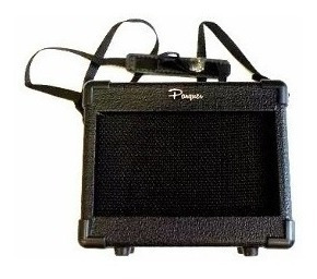 Amplificador Para Guitarra Portatil 5w Parquer Ga-1 C/correa