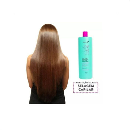 Selagem Capilar Abacate Paiolla 1l + Shampoo Antiresiduos 1l