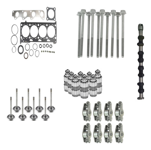 Kit Eixo Comando C/junta Vw Gol G4 G5 G6 1.0 8v Power Ea111
