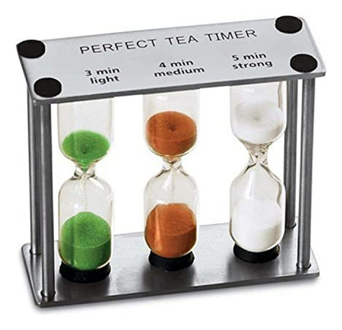 Perfect Tea Temporizador Tres En Uno 3-4-5 Minutos Temporiza