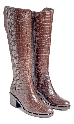 Botas Caña Alta Saverio Di Ricci Ely Sees 24ib7250 Chocolate