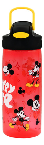 Botella De Agua Ligera Con Manija Para Niños Varios Diseños Mickey 1721-370