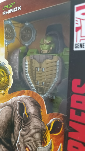 Transformers Kingdom War For Cybertron - Rhinox (Usado)