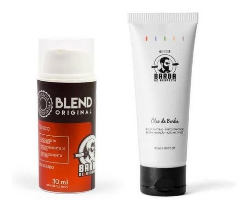 Kit Blend Barba E Óleo De Barba 4 Por 1 - Barba De Respeito