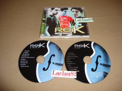 Reik Homonimo Edicion Especial 2006 Sony Cd +dvd + Funda (Usado)