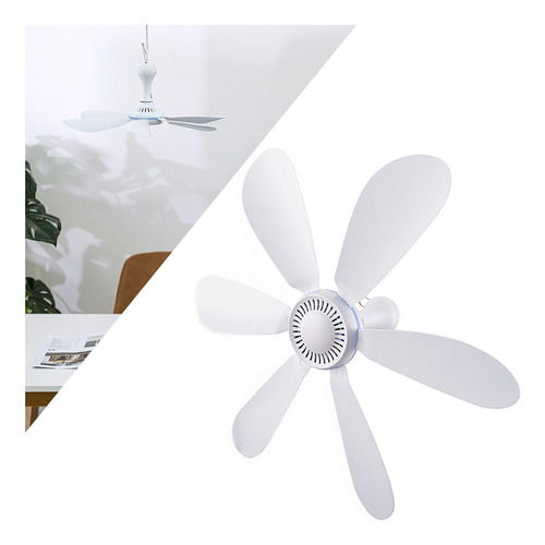 2x Mini Ventilador De Techo Usb Portátil Ventilador