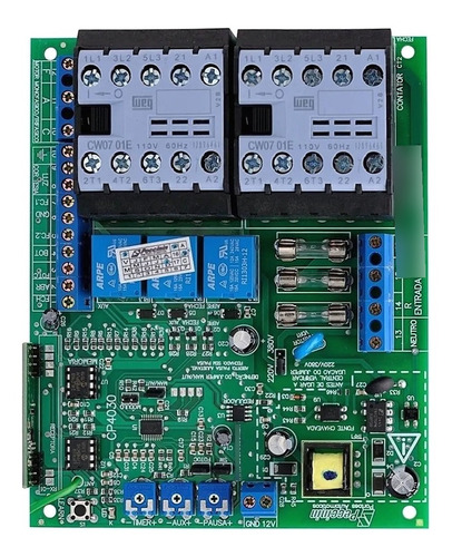 Central Portão Automatico Peccinin Original Contatora Cp4030