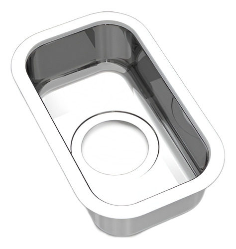 Cuba Simples Luxo 15x27 Cs-15 Inox Polido