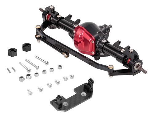Eje Delantero De Metal Crawler 1/10 Con Bisagras Cnc Para Ax