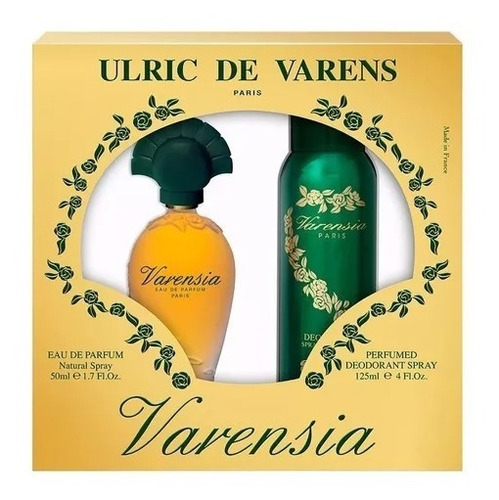 Ulric De Varens Set Varensia Para Mujer Edt 50m L+ Deo