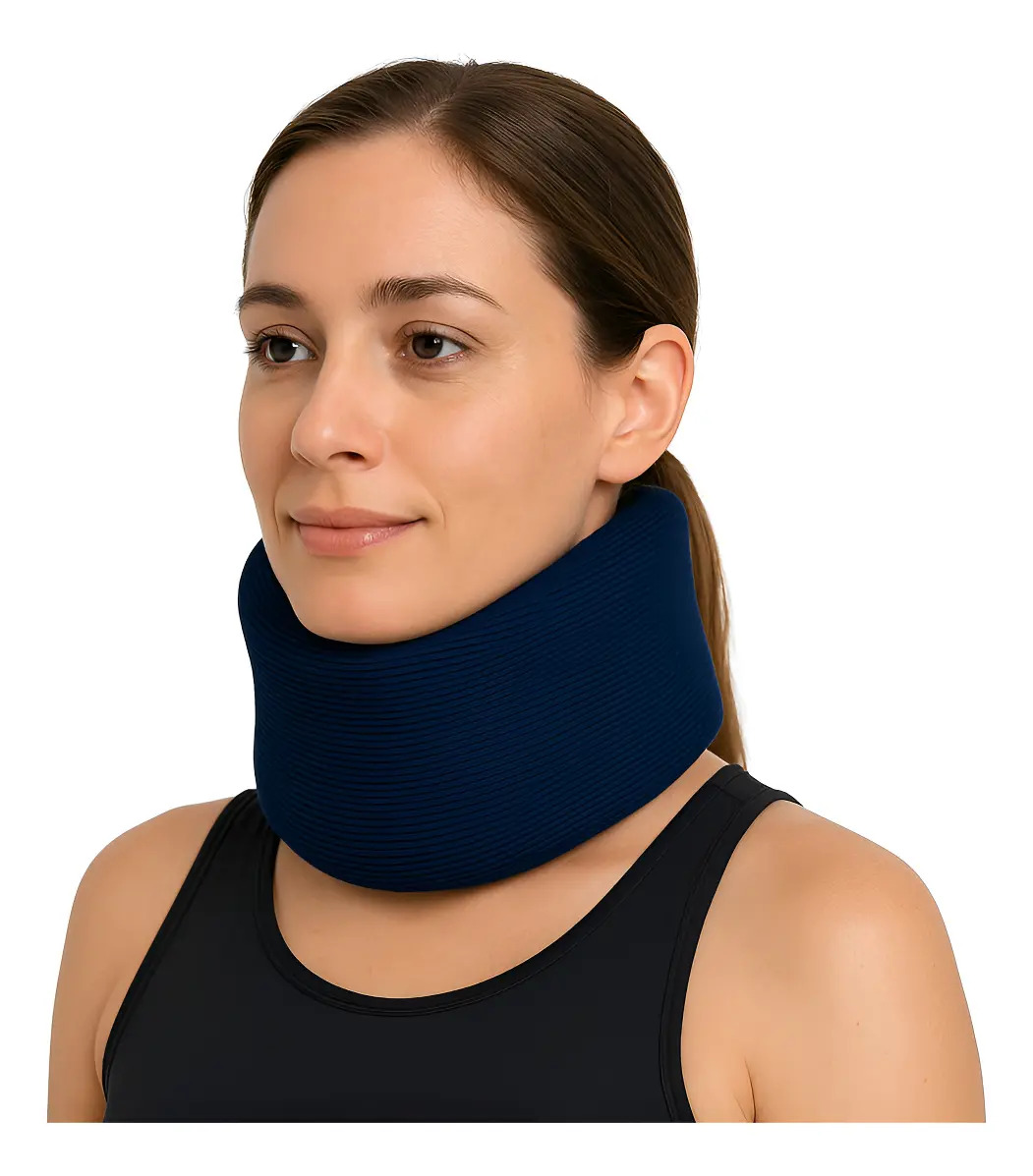 Colar Cervical De Algodão Noturno Confort Macio Tamanho Gg