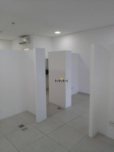Imagem 6 de 11 de Sala Comercial Para Locação - The Blue Officemall - 52m² Com Banheiro Privativo, Copa, 3 Salas E 1 Vaga De Garagem - Sa0149