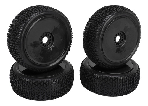 Llantas Rc Wheel Tire, 4 Unidades, 1/8, Neumáticos De Goma,