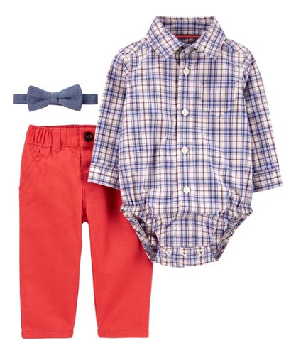 Set De 2 Piezas: Camisa Y Pantalón De Bebe Niño Carters