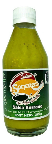 Salsa Serrano Las Soneras 250g