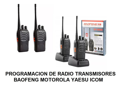 Programación De Radio Transmisor Baofeng 888