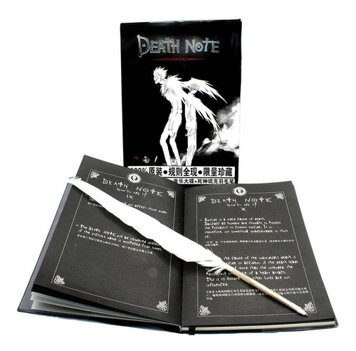 Agenda Death Note + Pluma + Cd