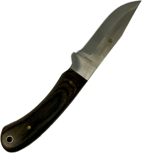 Cuchillo Trento Hunter 670 Mango De Madera Largo 23cm