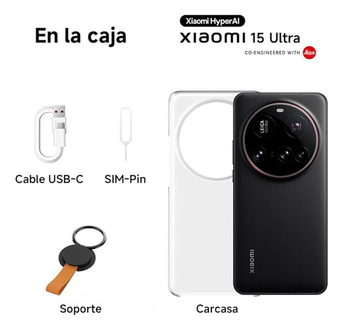 Xiaomi 15 Ultra Dual Sim 512 Gb Negro 16 Gb Ram Negro