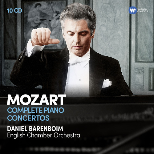 Mozart Daniel Barenboim Complete Piano Concertos 10 Cd Box