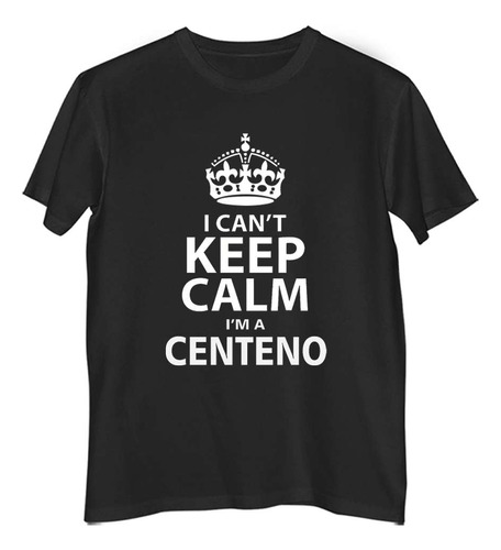 Remera Niño Color  Keep Calm Im A Centeno