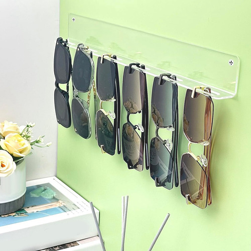 Suporte De Óculos De Sol Wall Clear Acrylic Eyewear Display