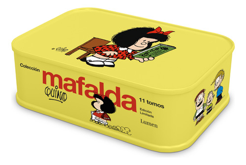 Colección Mafalda: 11 Tomos En Lata (ed Limitada) -   - *
