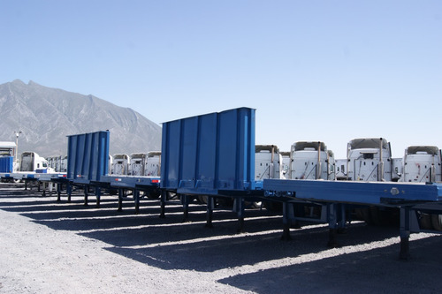 Remolque Plataforma Usada 2 Y 3 Ejes Marca Atro