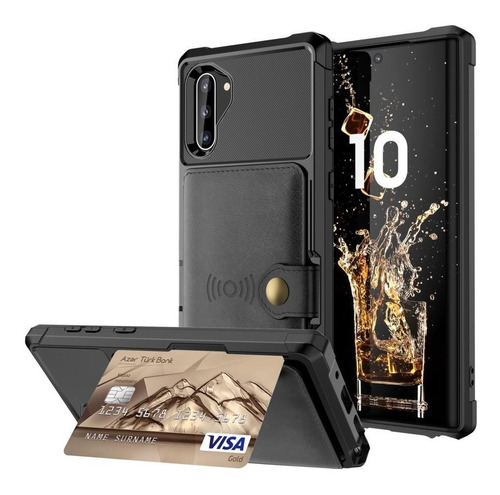 Capa Case Carteira Anti Impacto Samsung Galaxy Note 10 N970f