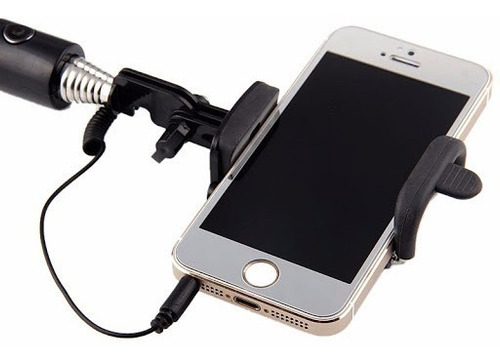 Imagen 3 de 6 de Selfie Stick Cable Nuevo Sellado Celular Con Auxiliar