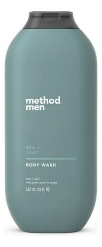 Method Men Body Wash Olor Sea + Surf 18 Oz Americano