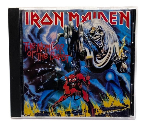 Cd Iron Maiden - The Number Of The Beast / Made In Usa 1982