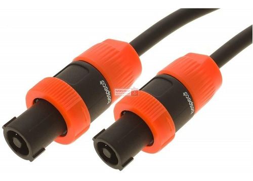 Cable Bespeco Speakon 2 Polos A Speakon 2 Polos 15mt Slkt152