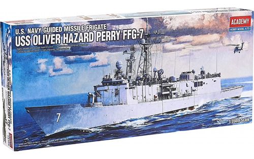 Academy 14102 1:350 Uss Olivier Hazard Perry Ffg 7