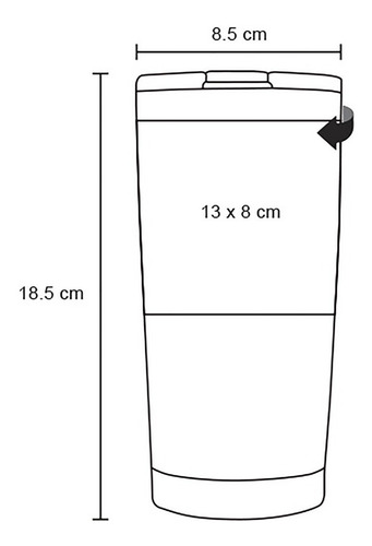 Imagen 5 de 10 de Termo Con Doble Pared Termico