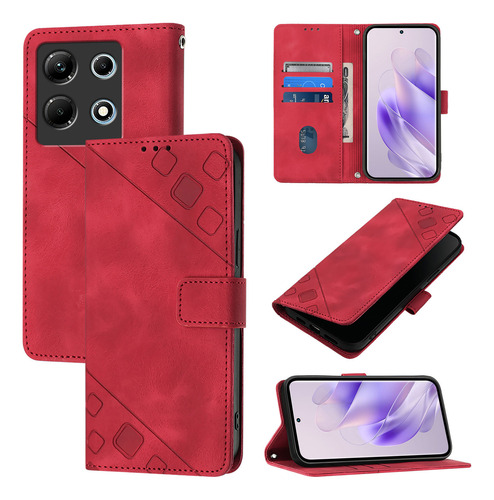 Funda Tipo Cartera Con Tapa Para Infinix Note 30 4g (x6833b)