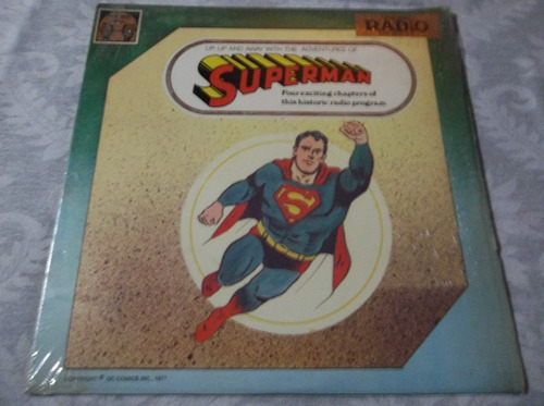 Superman - Original Radio Broadcast - Lp Vinilo