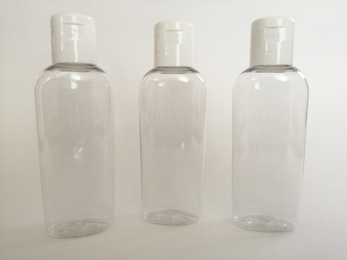 Imagen 4 de 9 de 50pz Envase Envases Frasco Gel Antibacterial Oval 60 Ml Bote