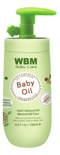 Wbm Care Aceite De Beb, Aceite Hidratante De Masaje Para Beb