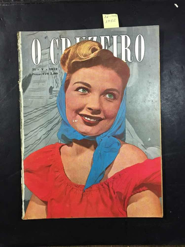 O Cruzeiro N°33 -  Elsie Lessa - 31/05/1952