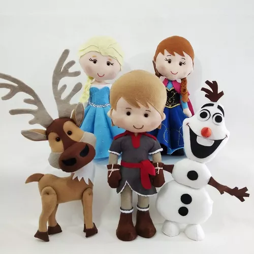 Kit Bonecos Frozen ll no Shoptime