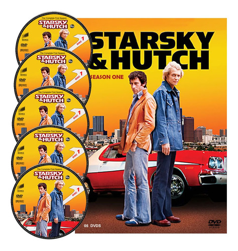 Dvd - Série Starsky & Hutch 1ª Temporada Completa Box