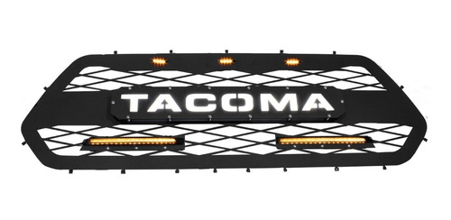 Parrilla Frontal Trd Pro Toyota Tacoma Full Led 16 - 21