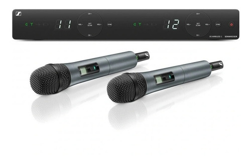 Micrófono Inalámbrico Doble Mano Sennheiser Xsw 1 825 Dual