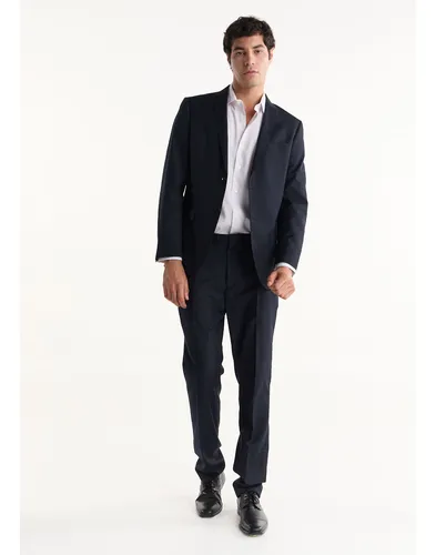 Traje Jacksonville, Hombre, Liso, Regular Fit, Marino, Equus
