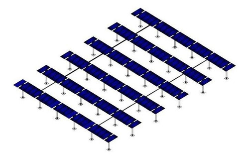 Sun Tracker Alto Rendimiento, Mxtkc-001, 132celdas, 1650x99